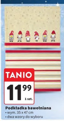 Podkładka bawełniana promocja w Intermarche