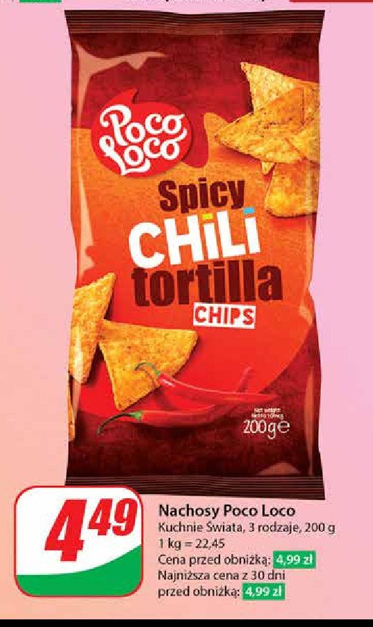 Chipsy chili promocja