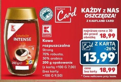 Kawa K-classic strong promocja
