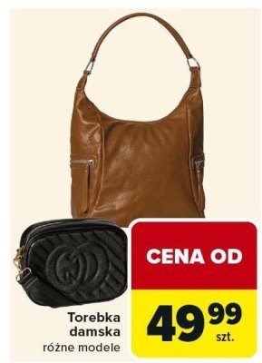 Torebka damska różne modele Carrefour promocja w Carrefour