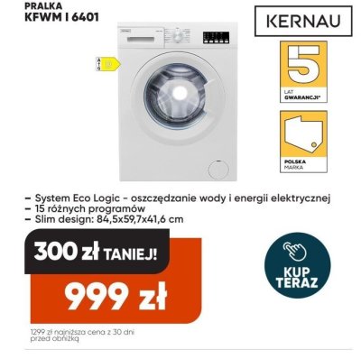Pralka KFWM I 6401 promocja w Max Elektro