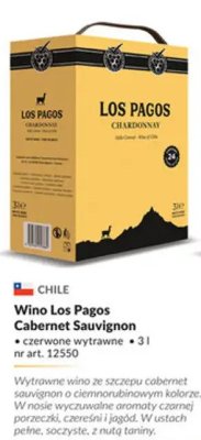 Wino Los Pagos Cabernet Sauvignon czerwone wytrawne promocja w Makro