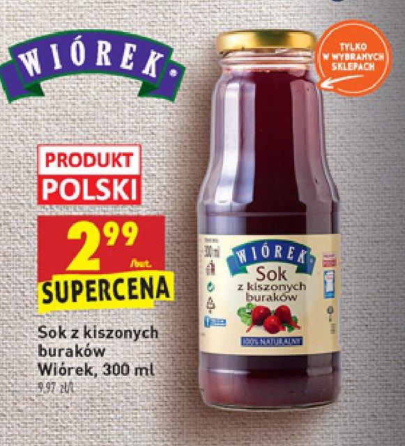 Sok z burak贸w kwaszony Wi贸rek promocja