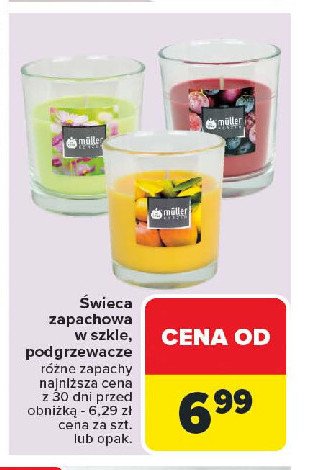 Świeczka zapachowa w szkle promocja