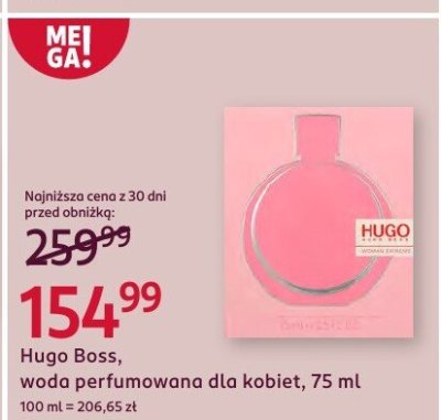 Woda perfumowana dla kobiet Hugo Boss promocja