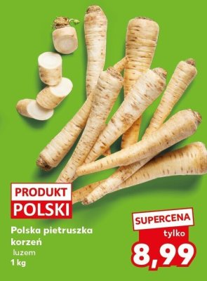 Pietruszka korzeń 1 kg promocja w Kaufland