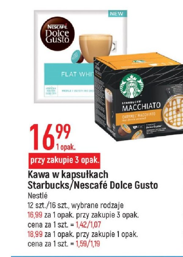 Kawa karmelowa Starbucks macchiato promocja