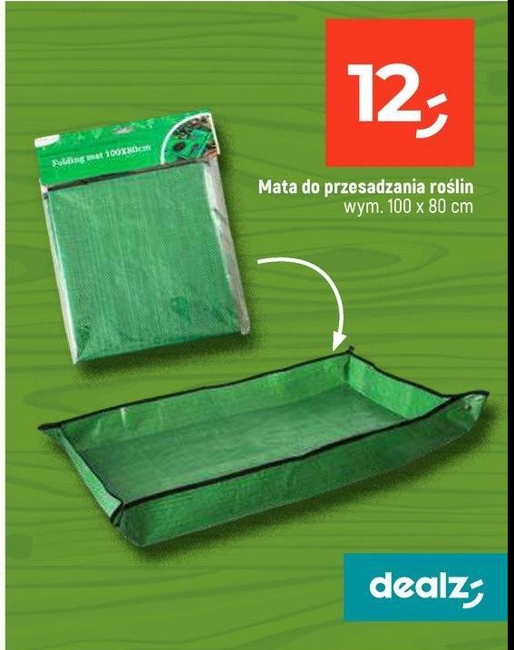 Mata do przesadzania roślin promocja w Dealz