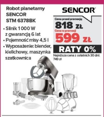 Robot planetarny STM 6378BK promocja w NEONET