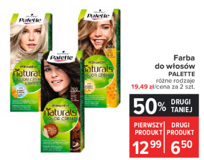 Farba do w艂os贸w jasny blond 300 Palette natural colors creme promocja