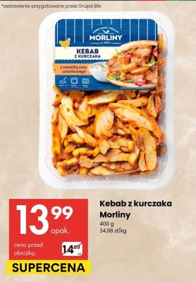 Kebab z kurczaka Morliny promocja w Delikatesy Centrum