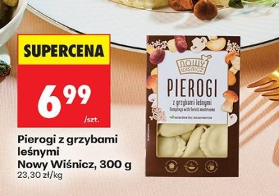 Pierogi z grzybami leśnymi Nowy Wiśnicz promocja w Biedronka