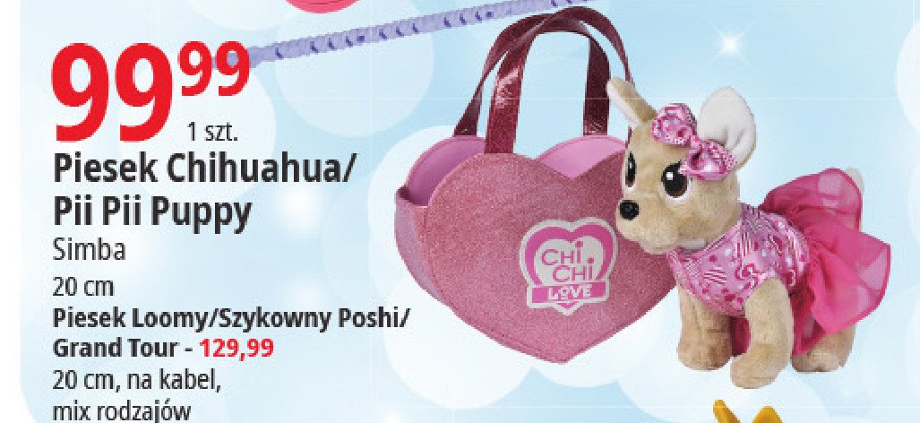 Piesek chichi love poshi Simba promocja