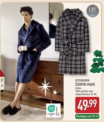 Szlafrok męski promocja w Aldi