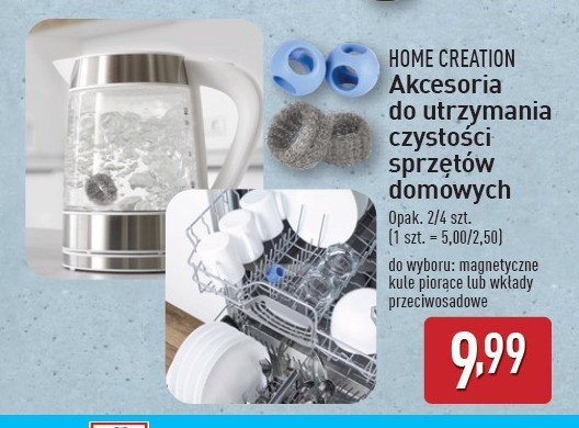 Kule do prania i suszenia Home creation promocja w Aldi