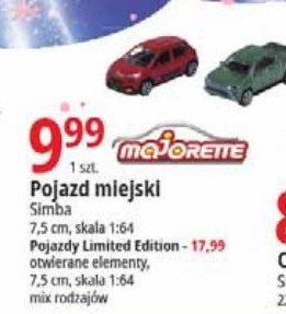 Samoch贸d miejski 1:64 limited edition Majorette promocja