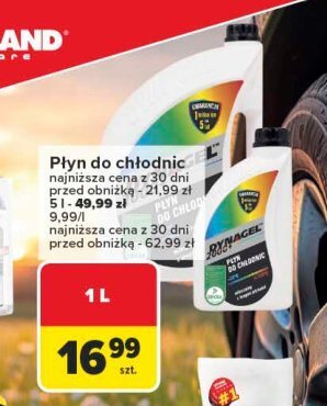 Płyn do chłodnic Dynagel promocja w Carrefour