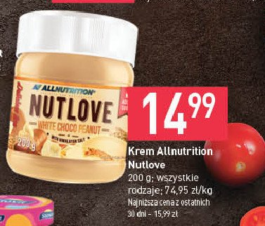 Krem nutlove choco peanut Allnutrition promocja