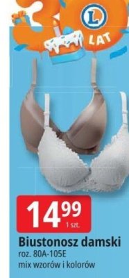 Biustonosz damski promocja w Leclerc