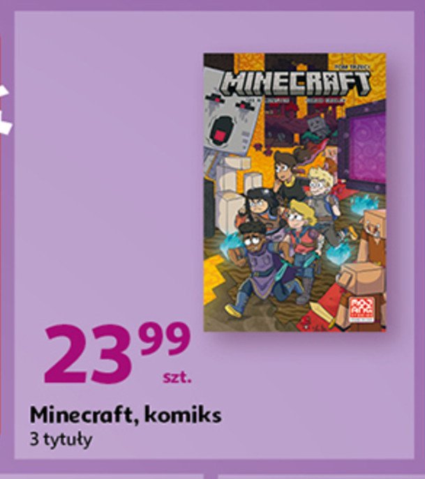 Komiks minecraft promocja