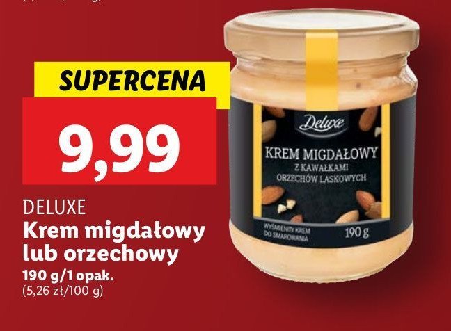 Krem pistacjowy Deluxe promocja