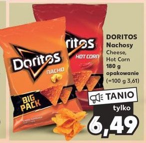 Chipsy hot corn Doritos Frito lay doritos promocja