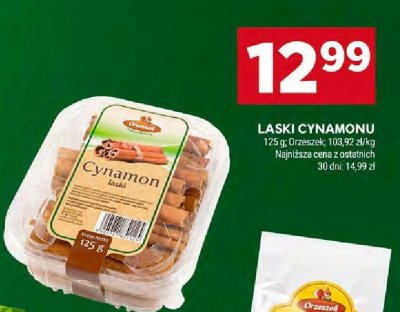 Laski Cynamonu Orzeszek promocja w Stokrotka
