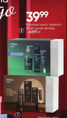 Zestaw kosmetyków TOŁPA MEN ANTI AGE promocja w Super-Pharm