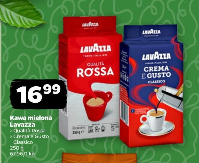 Kawa LAVAZZA CREMA & GUSTO CLASSICO promocja w Netto