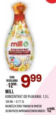 Koncentrat do płukania Mill, 1.3 l promocja w Drogerie Natura
