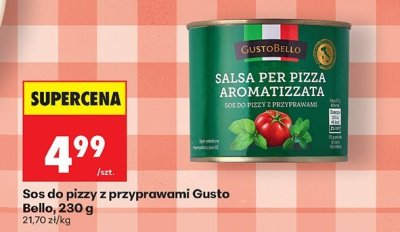 Sos do pizzy z przyprawami  promocja w Biedronka