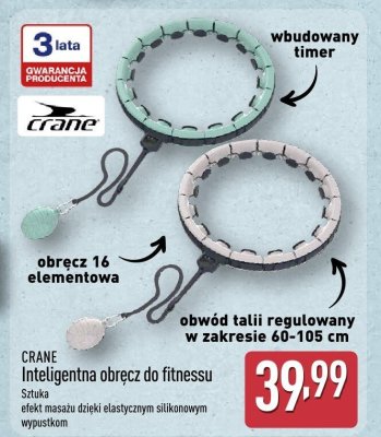 Inteligentna obręcz do fitnessu  promocja w Aldi