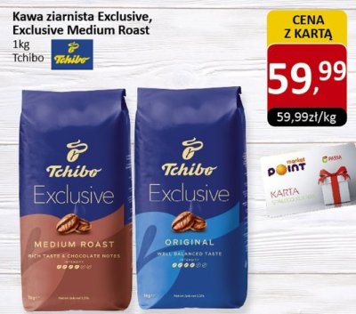Kawa ziarnista Exclusive, Exclusive Medium Roast 1kg promocja w Market Point