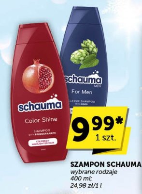 Szampon Schauma wybrane rodzaje 400ml promocja w ABC