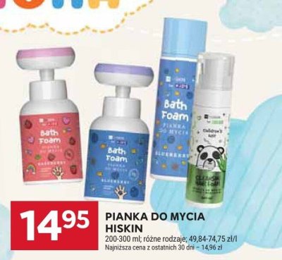 Pianka do mycia Hiskin promocja w Stokrotka
