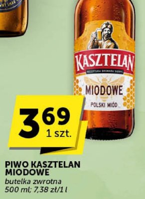 Piwo Kasztelan Miodowe promocja w Euro Sklep