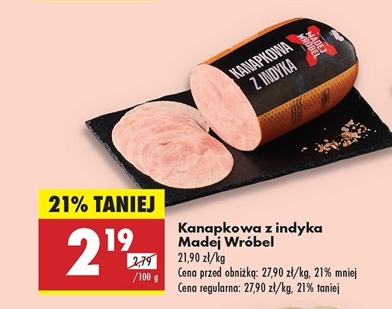 Kanapkowa z indyka Madej & wróbel promocja