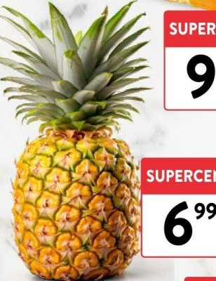 Ananas extra sweet luz Intermarche promocja w Intermarche