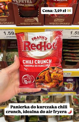 Panierka do kurczaka Frank's RedHot Chili Crunch promocja w Dino