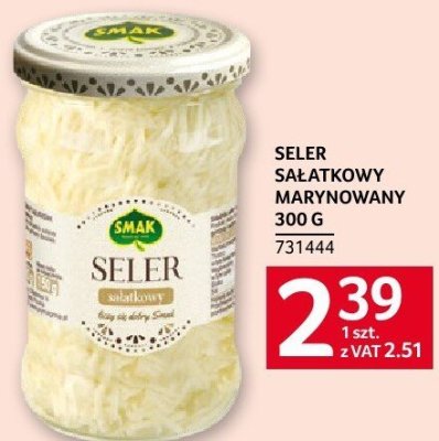 Seler sałatkowy marynowany Smak promocja w Selgros