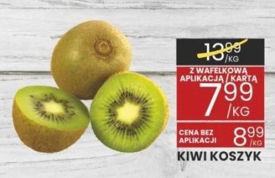 Kiwi koszyk promocja w Wafelek