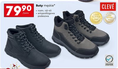 Buty m臋skie typu traper lekko ocieplane 40-46 promocja w Biedronka
