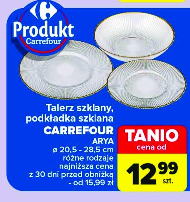 Podkładka szklana Carrefour promocja