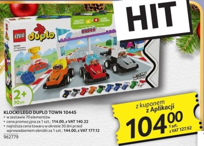 Klocki LEGO Duplo Town 10445 promocja w Selgros