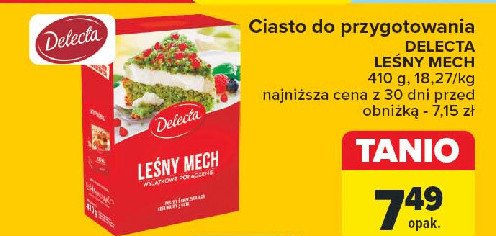 Leśny mech Delecta promocja