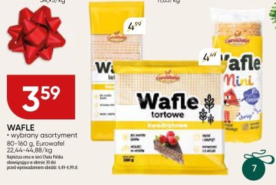 Wafle mini promocja w Chata Polska