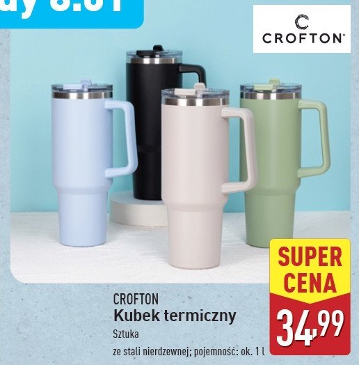 Kubek termiczny 400 ml Crofton promocja