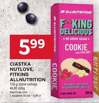 Ciastka Fitking  promocja w Stokrotka