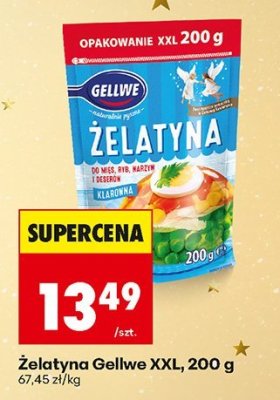 Żelatyna XXL promocja w Biedronka
