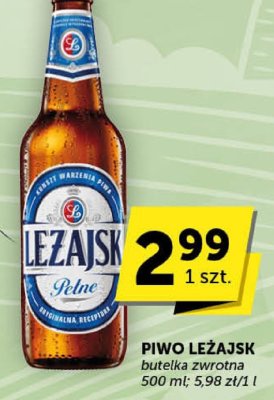 Piwo Leżajsk Pełne promocja w Groszek